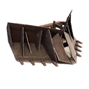 Freight train plow — Crossout structure part