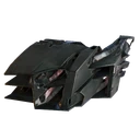 Left psalia — Crossout structure part