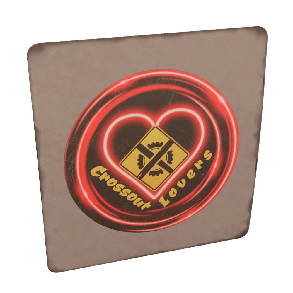 3% Crossout store discount + 'CrossoutLovers' stickers